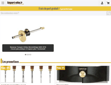Tablet Screenshot of gaignard-millon.fr